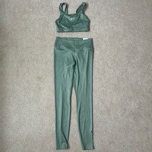 Nike Dri fit leggings (S) and sports bra (XS) set.